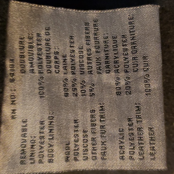 Andrew Marc Men's Black Leather Jacket with Faux Fur Collar - Picture 11 of 16